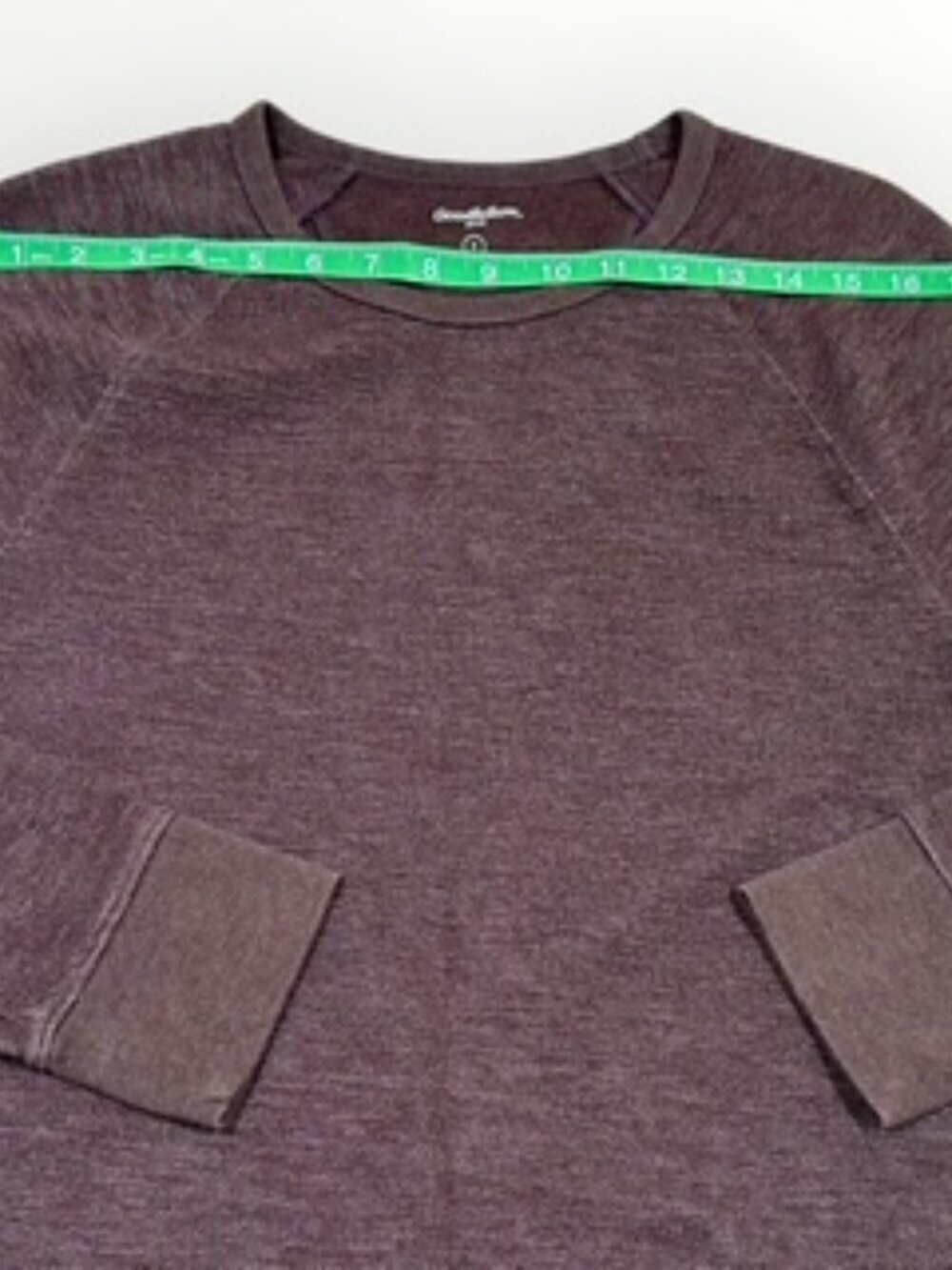 Goodfellow & Co. Mens Sweater Shirt Long Sleeve Crew Neck Brown Standard Size M - Picture 4 of 12